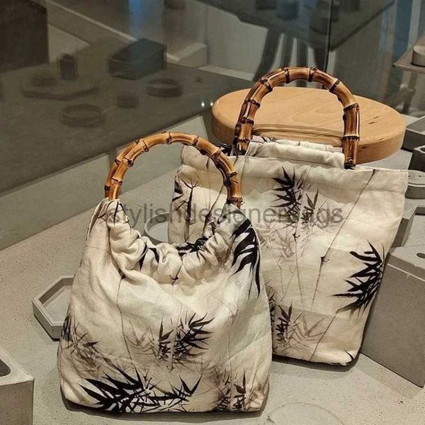 Taschen China-Chic New Style Bag Butterfly Vine Weaving Handtasche Bamboo Handbagstylishdesignerbags