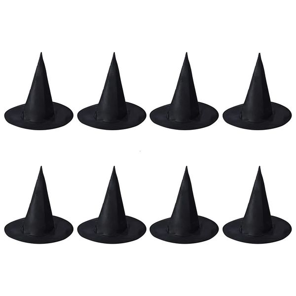 Giocattoli di Halloween Puntelli decorativi Halloween Mago Testa Ornamento Berretto da strega Cappello da mago Accessori Cosplay Halloween Abiti neri 231019