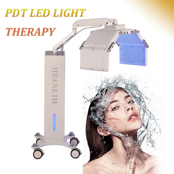 Neueste PDT 850nm Rot Blau Grün Led Licht Therapie Panel Phototherapie Led PDT Licht Therapie Gesicht Anti-aging Lindern Akne Narben Wartung Pflege Ausrüstung