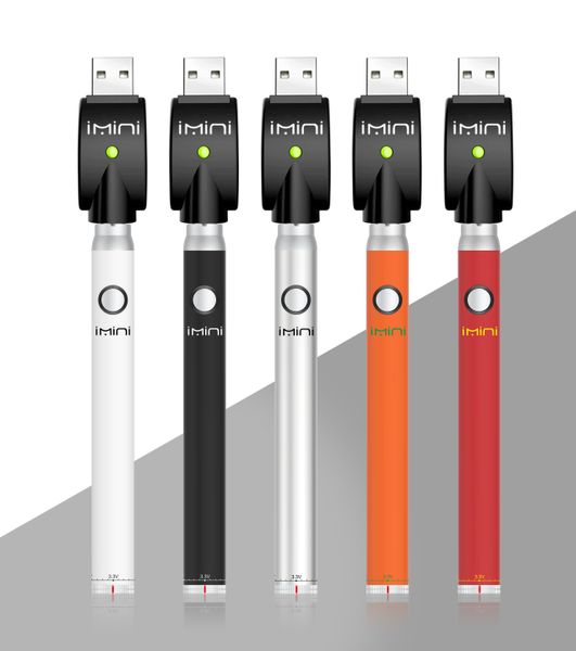 Shenzhen Top Original Imini 510 Бьй-батарея предварительно разгревать Vape Pen 350MAH 650MAH 900MAH 1100MAH ПРЕДОСТАВЛЯЕТСЯ ДЛЯ ВАПИ