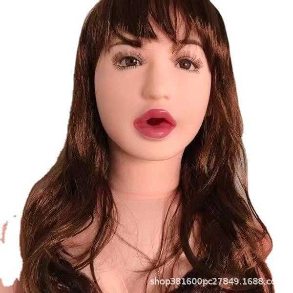 AA Designer Sex Doll Brinquedos Unissex Masculino Simulado Voz Humana Agitando Cabeça Física Mãos Pés Boneca Inflável Sexo Oral Vaginal Genitais Físicos Integrados