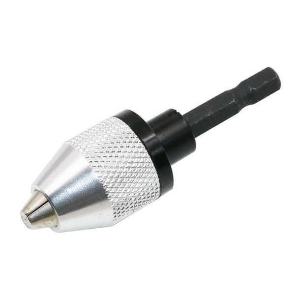 Matkap Bitleri 6.M 1/4 inç Anahtarsız Matkap Botu Chuck Adaptör Dönüştürücü 0.3-6mm Darbe Sürücüsü Hex Shank Öğütücü Matkapları Tornavida Adapt DH13O