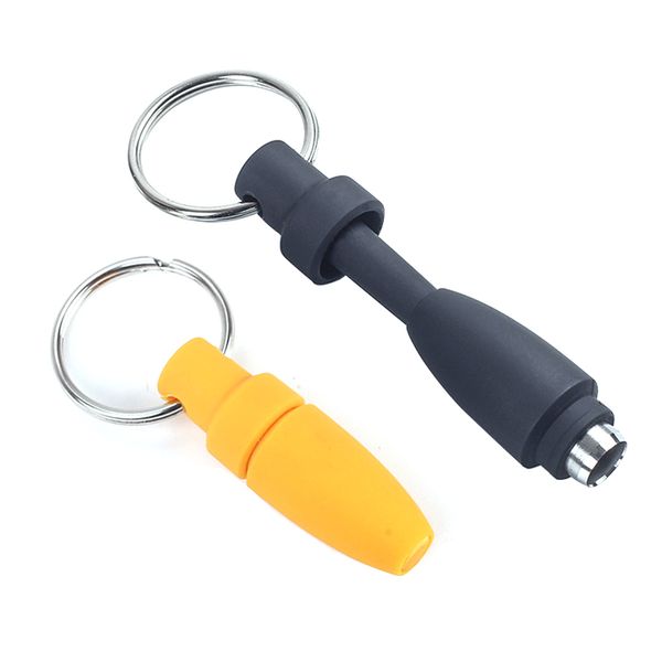 Portachiavi portatile con perforatore di sigari Portachiavi con coltello per sigari in acciaio inossidabile Portachiavi Accessori per sigarette