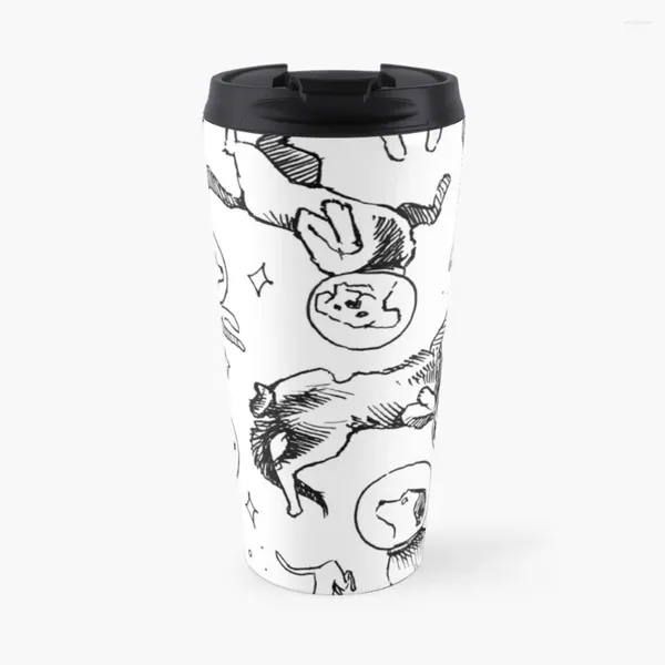 Garrafas de água Space Dogs Travel Coffee Mug Thermo