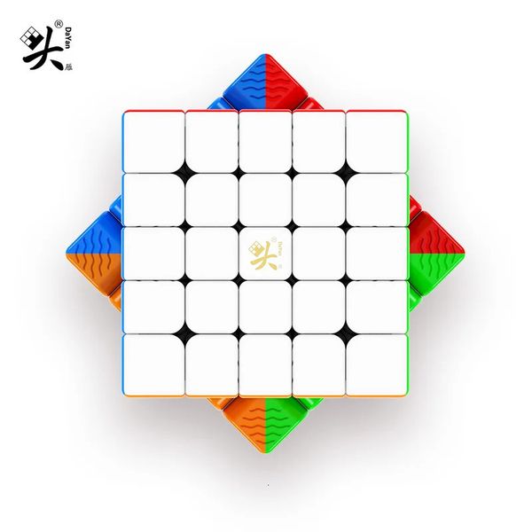 Cubos mágicos picube dayan nezha 5x5m est cubo mágico de velocidade profissional para competição cubo magnético presente educacional para crianças 231019