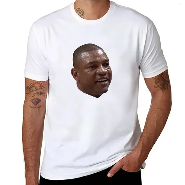 Polo da uomo Doc Rivers Confused Face T-shirt Magliette vuote Abbigliamento estetico Abbigliamento da uomo