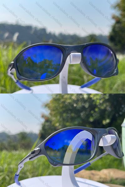 Polarizando óculos de sol dos homens óculos de sol de grife para mulheres óculos de sol moda ao ar livre clássico atemporal óculos sem moldura ao ar livre soprt ciclismo montanha