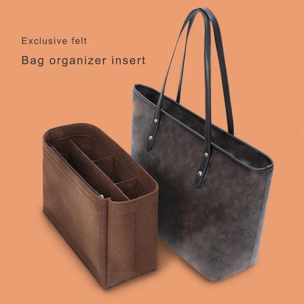 Abendtaschen TH Aufbewahrungstasche Organizer Einsatz Tote Handtasche Filz Stoff Liner Reise Kosmetik Prop Up Artefakt 231018