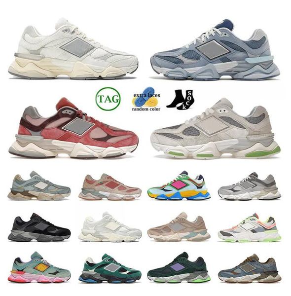 Athletic Og Sneakers Running 9060 Sapatos 990 v3 para Mens Mulheres Chuva Nuvem Cinza Mar Sal Tijolos Madeira Bodega Age of Discovery 990v3 JJJJound Treinadores 9060s Jogging US 3645