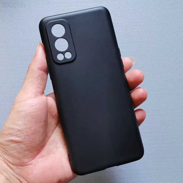 Casos de telefone celular Luxo à prova de choque Matte Case Coque para Oneplus Nord 2 5G Soft TPU Capa traseira para Oneplus Nord 2T Mobile Phone Shell L2301019