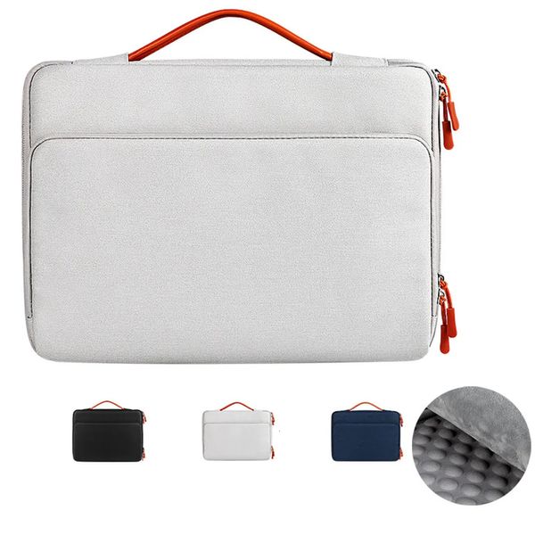 Bolsa de luva para laptop para MacBook Air Pro 13 Asus Acer dell 13 14 14 15,6 polegadas Caso Case à prova de choque Bolsa Bolsa Bolsa 231019