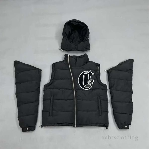 Giacca Doudoune Corvidae Piumino invernale di lusso marchio di moda di strada Parka Cappotto staccabile Abbigliamento di altissima qualità Ricamo originale Calore Giacche da uomo e da donna