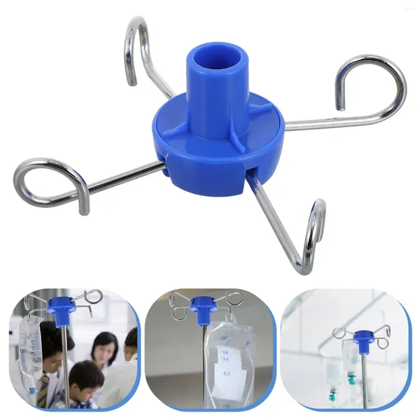 Kancalar IV Pole Hook Infusion Raf Parçası Askı Çelik Stand Metal Braket Plastik Duvar Montajı Giysileri