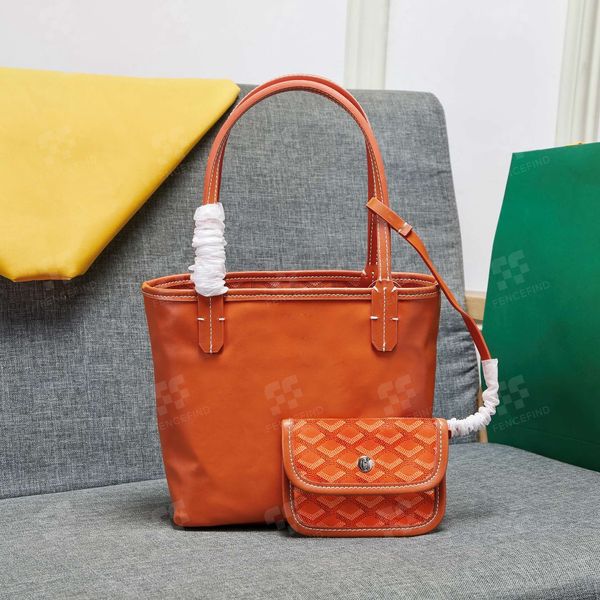 Designer-Tasche ANJOU MINI-Einkaufstasche Damen Mini-Umhängetaschen Wendehandtaschen Damen-Einkaufstasche im klassischen Stil mit Kartenhalter mit Staubbeutel GYMT Fencefind