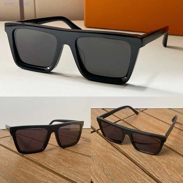 Designer de óculos de sol luxo para homens homens mulheres sol vidro retro óculos quadrado quente marca estética uv400 proteção legal vem com caso original