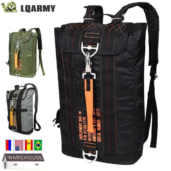 Zaino durevole Zaino multiuso Borsa leggera per paracadute per viaggi di caccia all'aperto Scuola di escursionismo Carry Adventures 231018