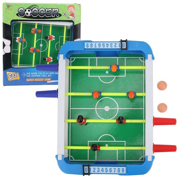 Foosball portátil mini mesa de futebol máquina pai criança interativo jogo brinquedo eco amigável abs crianças quebra-cabeça mesa futebol brinquedo 231018