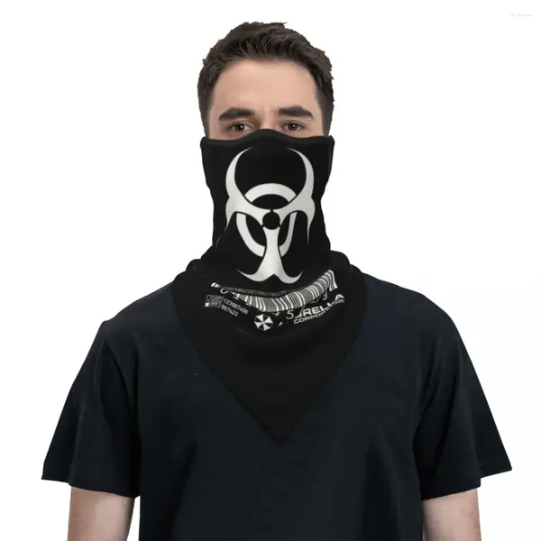 Bandane Ombrello Corporazioni Videogioco Cosplay Inverno Collo Maschera Scaldino Donna Uomo Sci Ciclismo Tubo Sciarpa Viso Bandana Ghetta