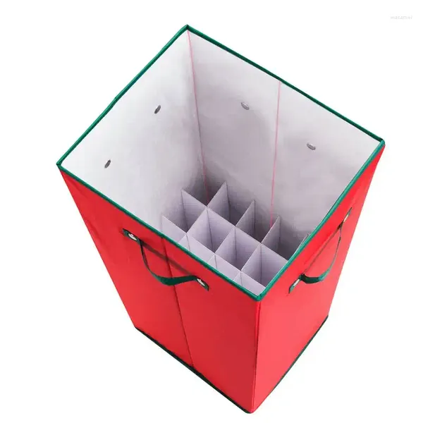 Flaschen Anlass Vertikale 30-Zoll-Geschenkpapier-Aufbewahrungsbox mit Deckel Rotes Glas-Display-Glas Mini-Trank Kleiner Ter