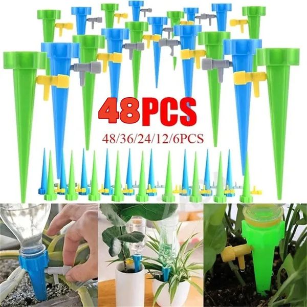 Equipamentos de rega Auto Kits Waterers Irrigação por gotejamento Dispositivo de plantas internas Jardinagem Flores e Plantas Dispositivos de rega automática 231019