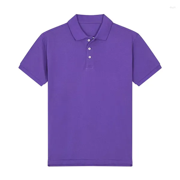 Polos masculinos camisa polo cavalo de guerra bordado negócio casual 2023 verão ramo penteado algodão manga comprimento (cm) estilo de cor tops tipo