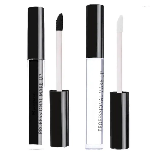 Lucidalabbra 1 pz rossetto liquido Halloween lucidalabbra impermeabile lunga durata sexy bianco nero labbra trucco cosmetici