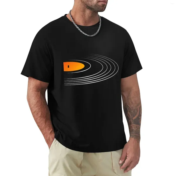 Polo da uomo Musica retrò T-shirt con dischi in vinile Top estivo T-shirt vintage T-shirt a maniche corte Camicie personalizzate Designer da uomo