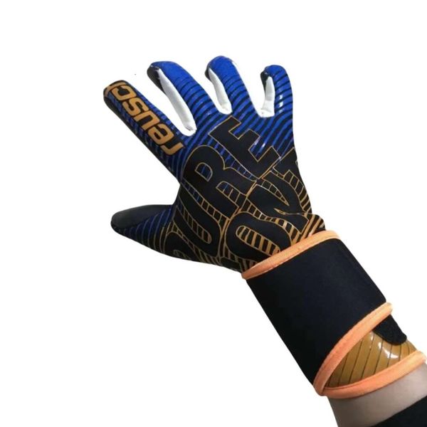 Перчатки Роскошные ветрозащитные теплые новые футбольные перчатки высшего качества Футбольные вратарские перчатки для детей Мальчики Мужские перчатки с сильными ручками Ладони Комплект перчаток вратаря