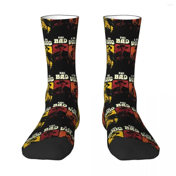 Herrensocken The Good Bad Ugly Sock Herren Damen Polyesterstrümpfe anpassbar lustig