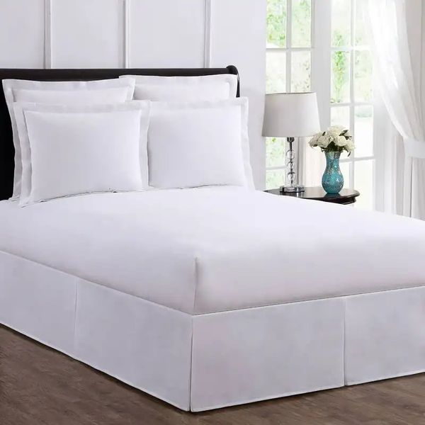 Conjunto de alças de cama sob medida do fabricante de colchão, sem complicações, nunca levante o colchão, saia de cama sob medida branca da Califórnia King Demon slayer conjunto de alças de cama 231019