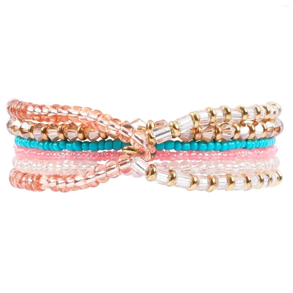 Strand ideajoy pulseiras magnéticas para mulheres moda jóias acessórios meninas presentes atacado boho contas pulseira senhoras jóias