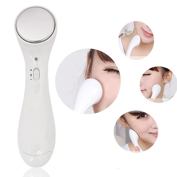 Dispositivos de cuidados faciais mulher anti-rugas branquear iônico massageador facial cuidados com a pele limpador beleza iontoforese eletrônica 231018