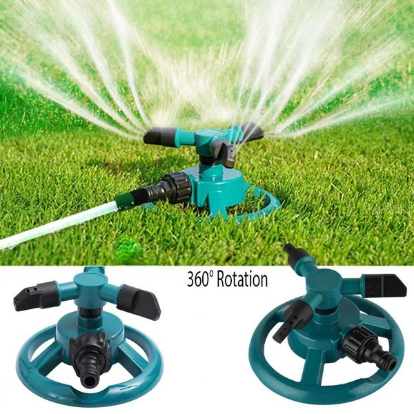 Attrezzature per irrigazione Ugello per irrigazione Forniture per irrigazione per prato da giardino con rotazione automatica a 360 gradi 231019