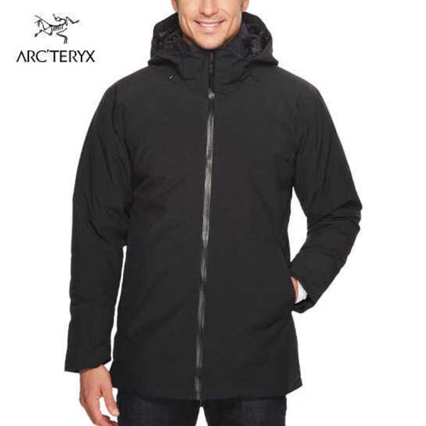 Куртка Arcterys Hardshell Beta Jackets Мужская ветрозащитная водонепроницаемая толстовка Gtx Camosun Parka Холодное теплое пальто с капюшоном с длинным рукавом Зима Black_ Black