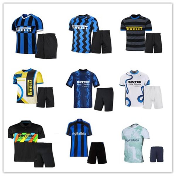 19 20 21 22 23 LAUTARO INTERES camisas de futebol LUKAKU MILAN BARELLA VIDAL ERIKSEN camisa de futebol 2023 uniformes KOLAROV SKRINIAR BROZOVIC homens kits