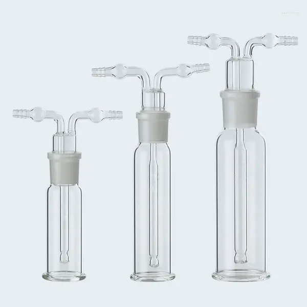 125 ml, 250 ml, 500 ml poröse Gasflasche aus Glas, Monteggia-Waschlabor, Glaswaren, Borosilikat