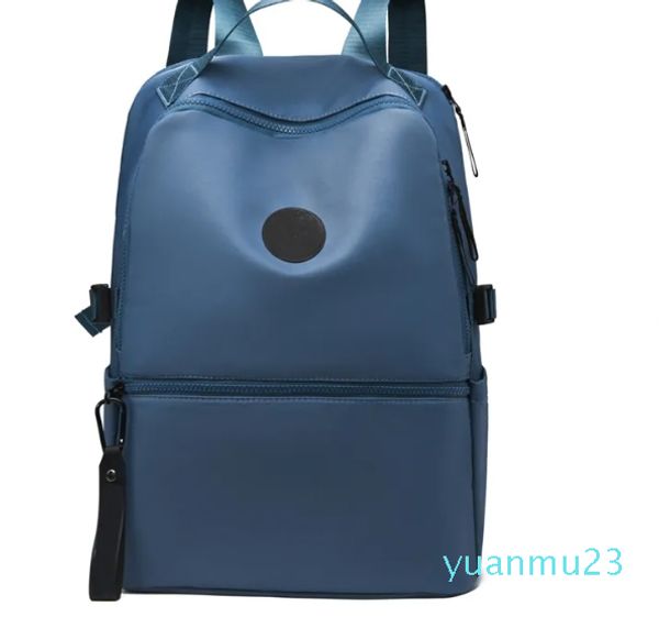 Zaino Schoobag per adolescente Borsa grande per laptop Nylon impermeabile Sport Studente Colori sportivi