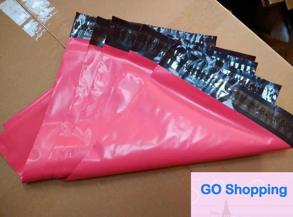 Простые розовые кромки, коэкструдированные многослойные самозапечатывающиеся полиэтиленовые пакеты, конверты