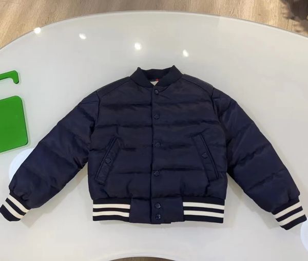 Kinderjacke Kid Down Coat Baby Kleidung Kleinkindmantel Mädchen Jungen Schichten 100% Gans Down Füllen warm bequeme neue Top -Fasion -Baby Designer