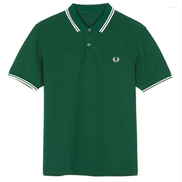 Poloshirts für Herren, bedruckt, lässig, POIO-Hemd, modisch, Revers, kurzärmelig, Sommer, Baumwolle, Spitze, Länge (cm), Farbe, Stil, Oberteile, Typ Dekoration