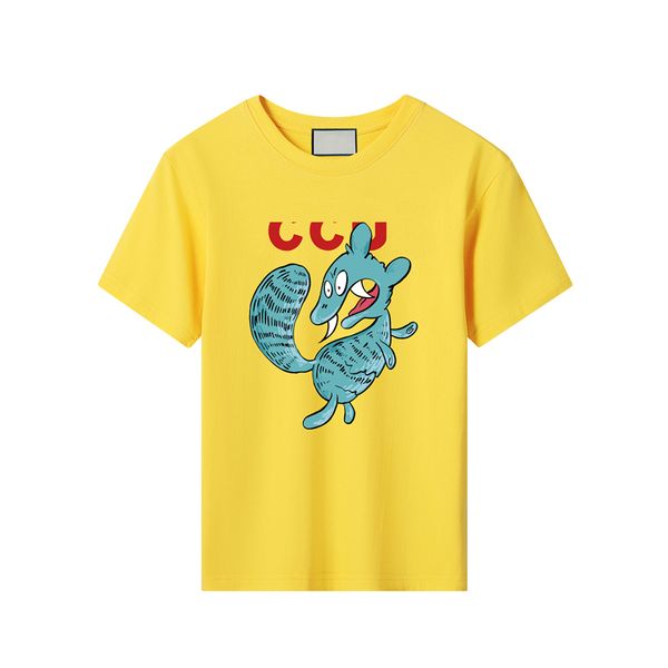 Designer crianças camiseta bonito dos desenhos animados tigre padrão de luxo marca meninos meninas crianças roupas legal respirável manga curta chd2310195 esskids