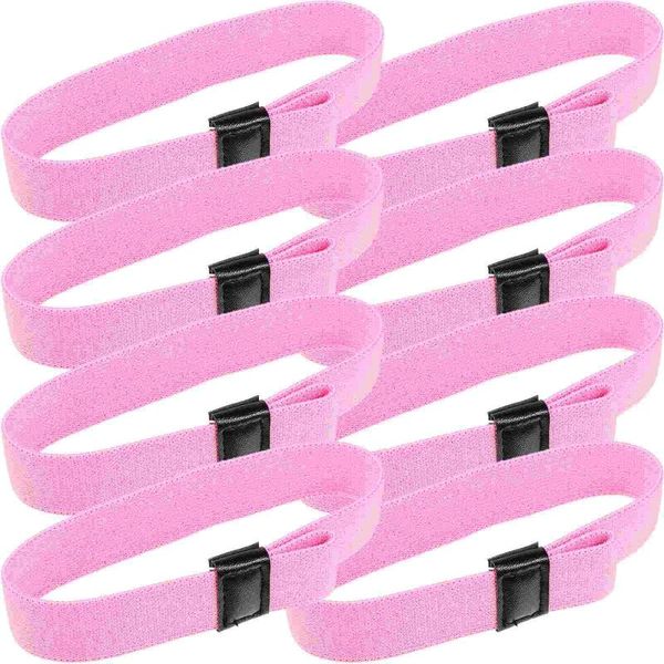 Louça 8 Pcs Bento Box Strap Alças Ao Ar Livre Material de Viagem Almoço Saco Fixação Bandas Recipiente Elástico Poliéster Cintura