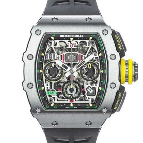 Richarmill Uhr Schweizer automatische mechanische Armbanduhren Herrenserie Rm11-03 Automatik Titan Box/Papier WN-N43Y