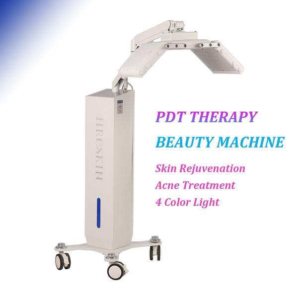 Máquina de terapia de luz infravermelha vertical pdt pdt led rejuvenescimento da pele fóton pdt terapia de luz led anti-inflamatório equipamento de beleza