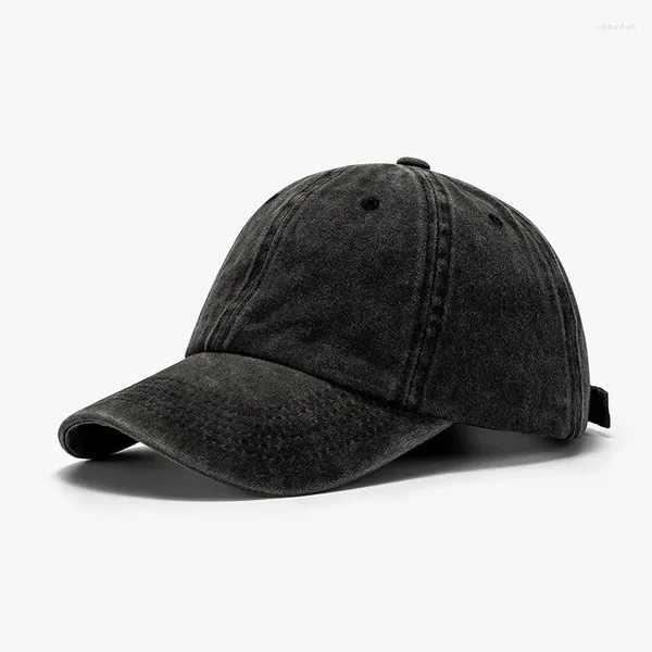 Bonés de bola lavados boné de beisebol liso retro ajustável pai chapéus presente para homens/mulheres não estruturado/algodão vintage diário kpop snapbacks