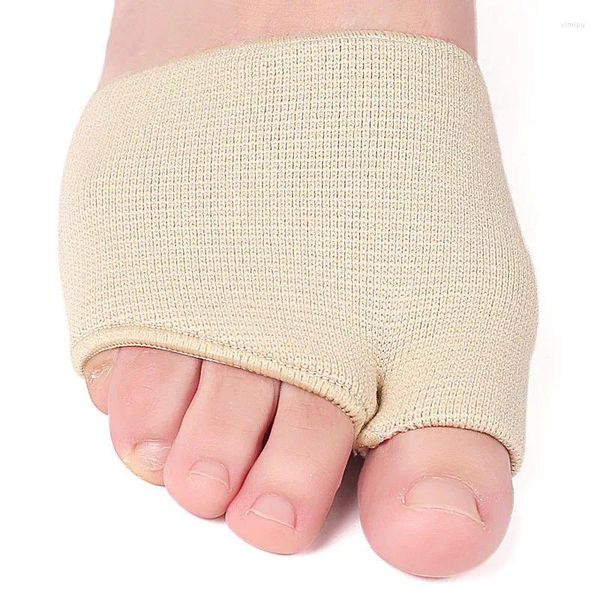 Frauen Socken Pads Nylon Fuß Für Pflege Kissen Relief Zehen Reduzieren Anti-slip Separator Einlegesohlen Männer Pad Reibung vorfuß Schuhe Einfügen Schmerzen