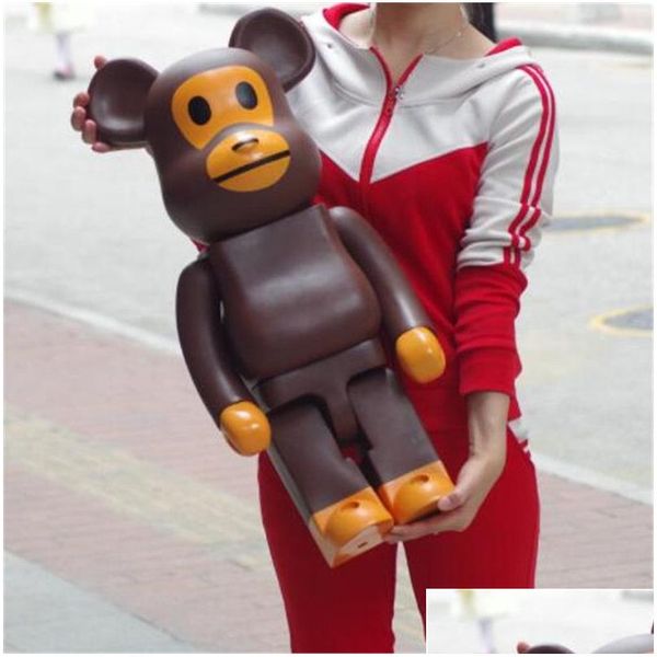 Giochi cinematografici -Vendita 1000% 70Cm 5Kg The Bearbrick Ape Of Types Ch Art Figure Doll Collezione in PVC Modello Decorazione della stanza Giocattoli Drop D Dhjvn