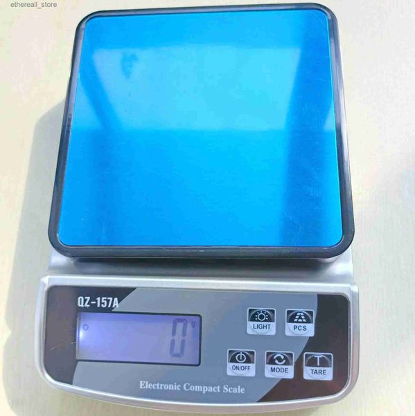 Badezimmer-Küchenwaage, 15 kg/10 kg/3 kg, elektronische Waage mit Kalibrierung, USB-Aufladung, Küchenkaffeewaage, präzise digitale Lebensmittelwaage, Backen, Lebensmittelwaage, Q231020