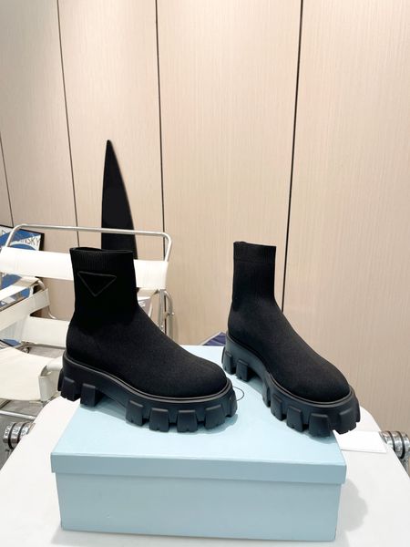 Холщовые Сапоги Высокие Повседневные Туфли на Платформе на Шнуровке Дизайнерские Сапоги Ботинки с термоусадочными носками