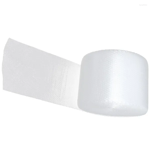 Sacos de armazenamento 1 rolo de almofada à prova de choque envoltório grosso bolha embalagem filme embrulho acessório